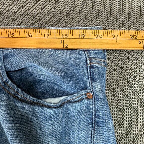 Lucky Brand Mens Size 40x30 Blue 361 Vintage Straight Jeans Light Wash Denim - Picture 5 of 10